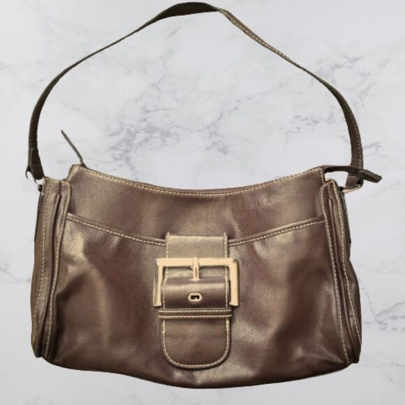 💲💲= Bundle 3/$15..Liz & Co. Brown small handbag - Picture 1 of 6